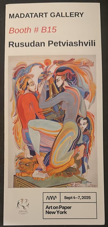Rusudan's works at Art on Paper New York